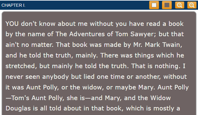 reader sample reader sample