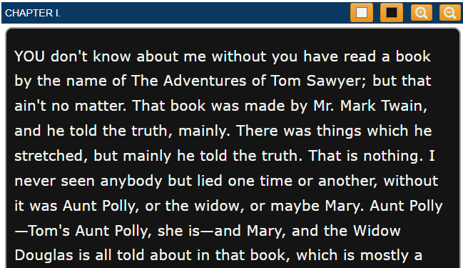 reader sample reader sample
