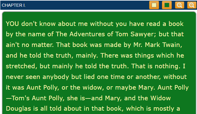 reader sample reader sample